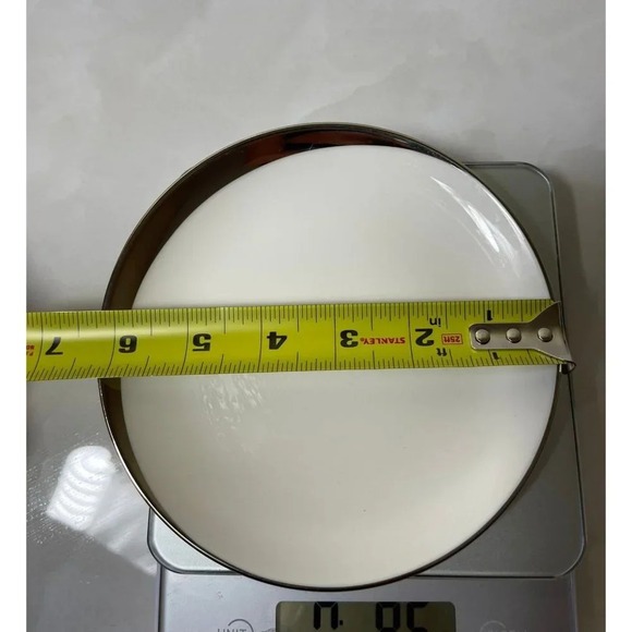 Pickard China Jubilee Bread and Butter Plate Hand Decorated Crescent White 6 1/4 - Picture 8 of 8